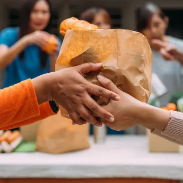 Voedselpakket van Voedselbank Nederland